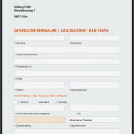 Spendenbescheinigung Verein Vorlage Fabelhaft atemberaubend In Art Spende formularvorlage Ideen