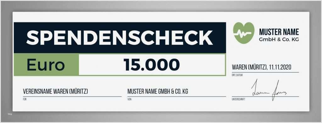 Spendenscheck Vorlage Kostenlos Erstaunlich 15 Spendenscheck Vordruck Kostenlos