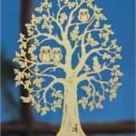 Sperrholz Vorlagen Weihnachten Cool Deko Fensterbild „baum Mit Eulenfamilie” Handgefertigt