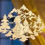 Sperrholz Vorlagen Weihnachten Cool Deko Fensterbild „schneemänner” Handgefertigt Aus