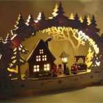 Sperrholz Vorlagen Weihnachten Gut Led Lichterbogen Schwibbogen 3d Winterkinder Mit 3 Figuren