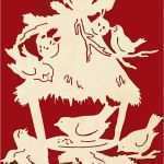 Sperrholz Vorlagen Weihnachten Schönste Taulin Fensterbild Weihnachten Vogelfütterung …