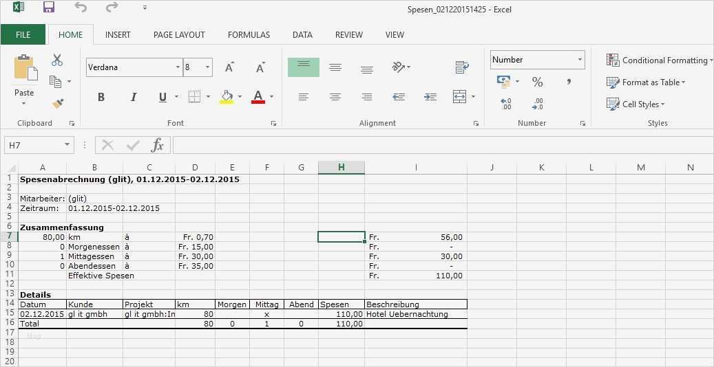 Spesenabrechnung Vorlage Fabelhaft Zeiterfassung