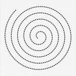 Spirale Powerpoint Vorlage Süß Modèle De Spirale En Pointillés