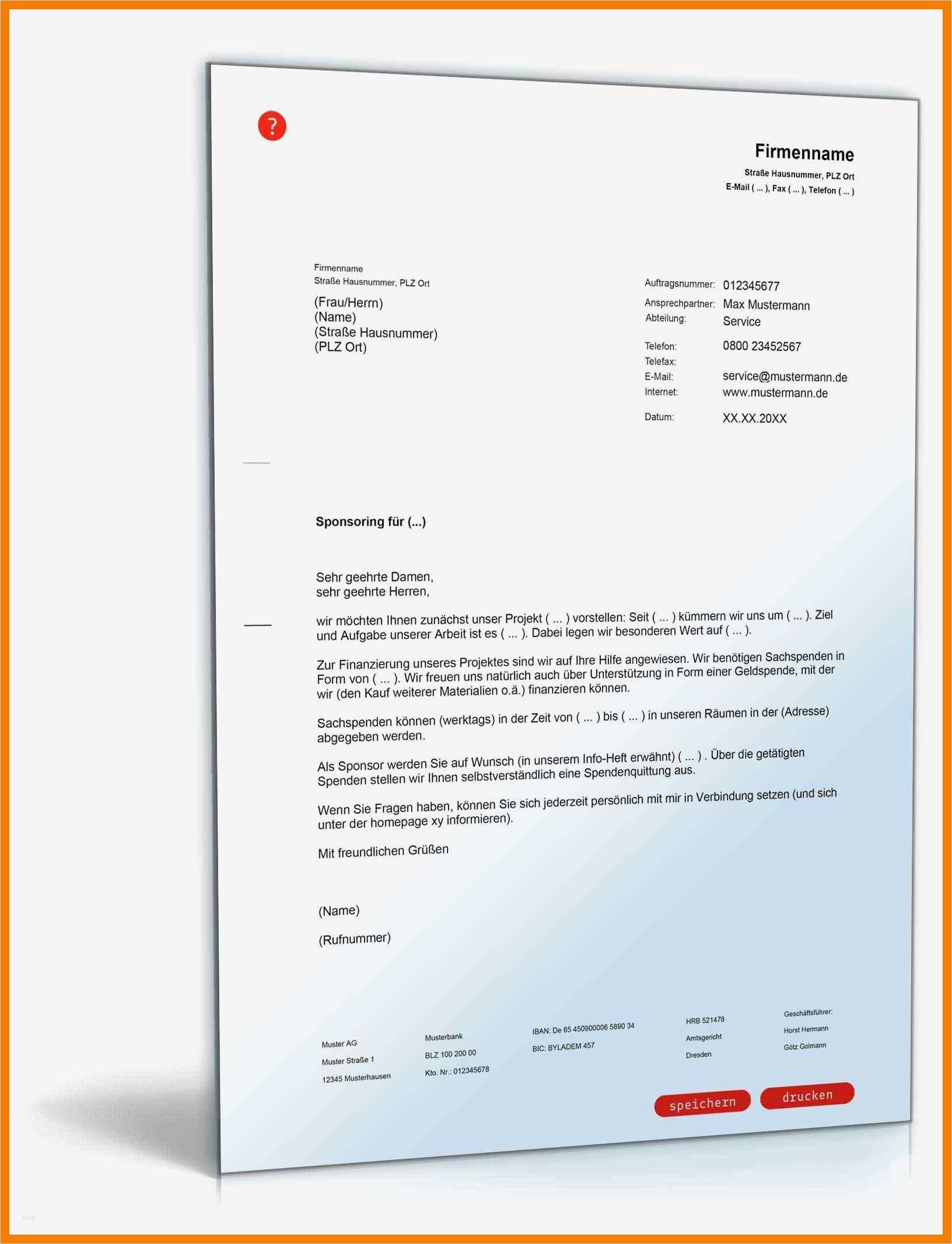 Sponsoren Anschreiben Vorlage Bewundernswert Schön Sponsoring Briefvorlage Freie Galerie Bilder Für