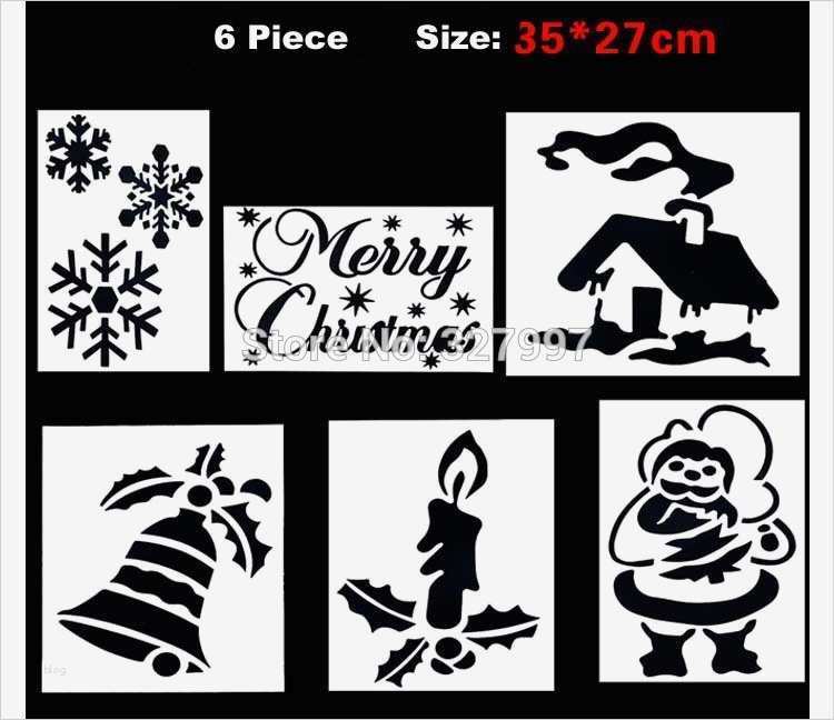Spray Vorlagen Elegant Christmas Decoration Scrapbook Glass Paper Snow Spray