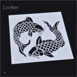 Spray Vorlagen Süß Line Kopen wholesale Carp Stencil Uit China Carp Stencil