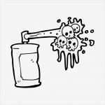 Spray Vorlagen Wunderbar Calavera Escalofriante Graffiti Spray Puede Dibujos