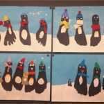 Spritztechnik Vorlagen Gut Klassenkunst Pinguin Fuss Bild
