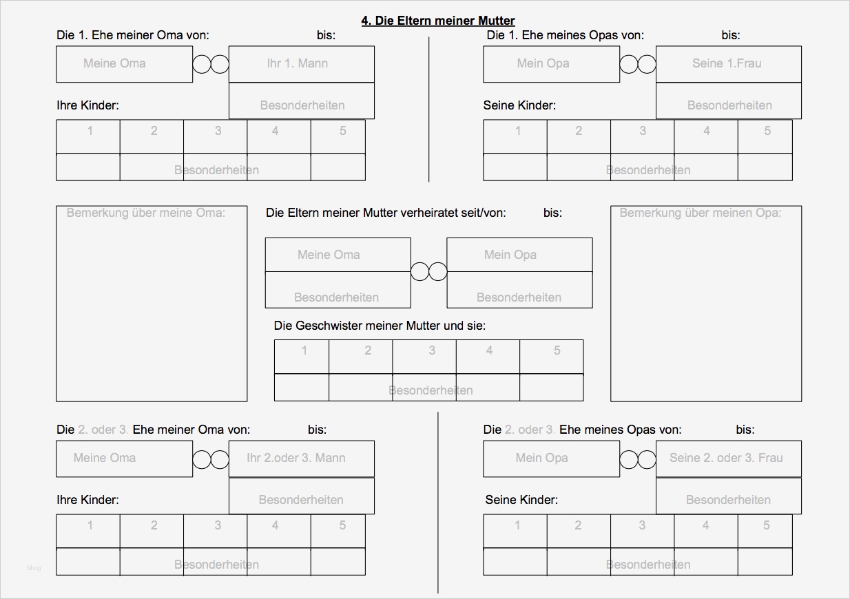 Stammbaum Vorlage 5 Generationen Schön Download formulare Metaexit