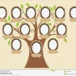 Stammbaum Vorlage Leer Best Of Stammbaum Stockfoto Bild