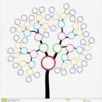 Stammbaum Vorlage Leer Beste Stammbaum Lizenzfreies Stockbild Bild