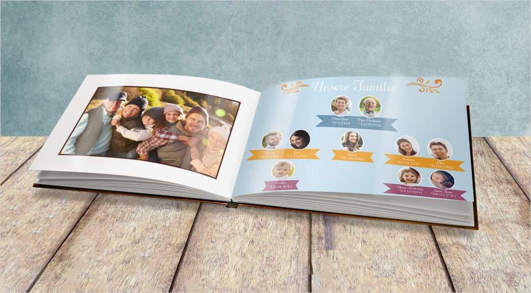 Stammbaum Vorlage Mit Geschwistern Fabelhaft Fotobuchtipp Stammbaum Erstellen Im Fotobuch