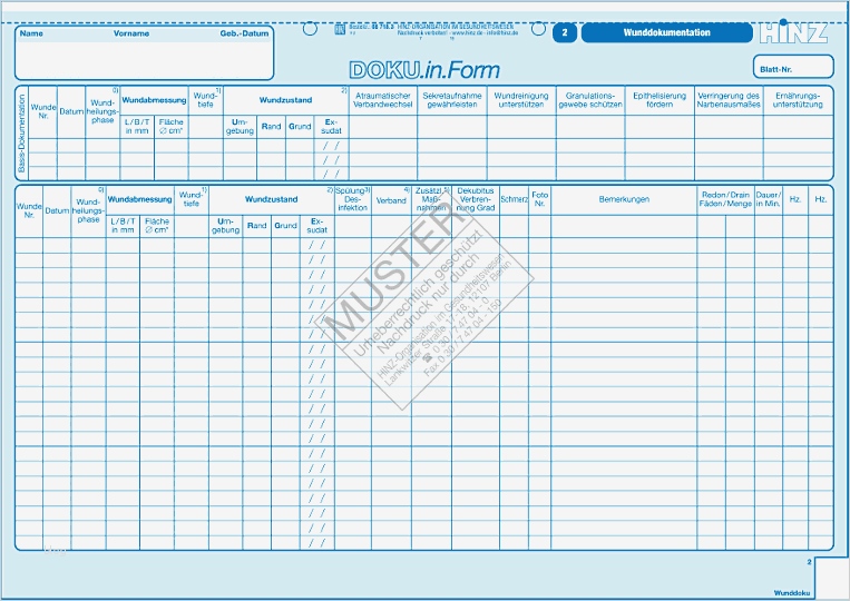Stammblatt Pflege Vorlage Hübsch Klinik Hinz