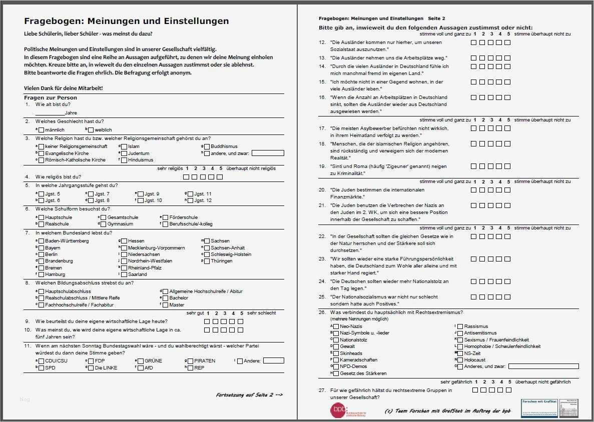 Standardisierter Fragebogen Vorlage Schön Quantitative forschung