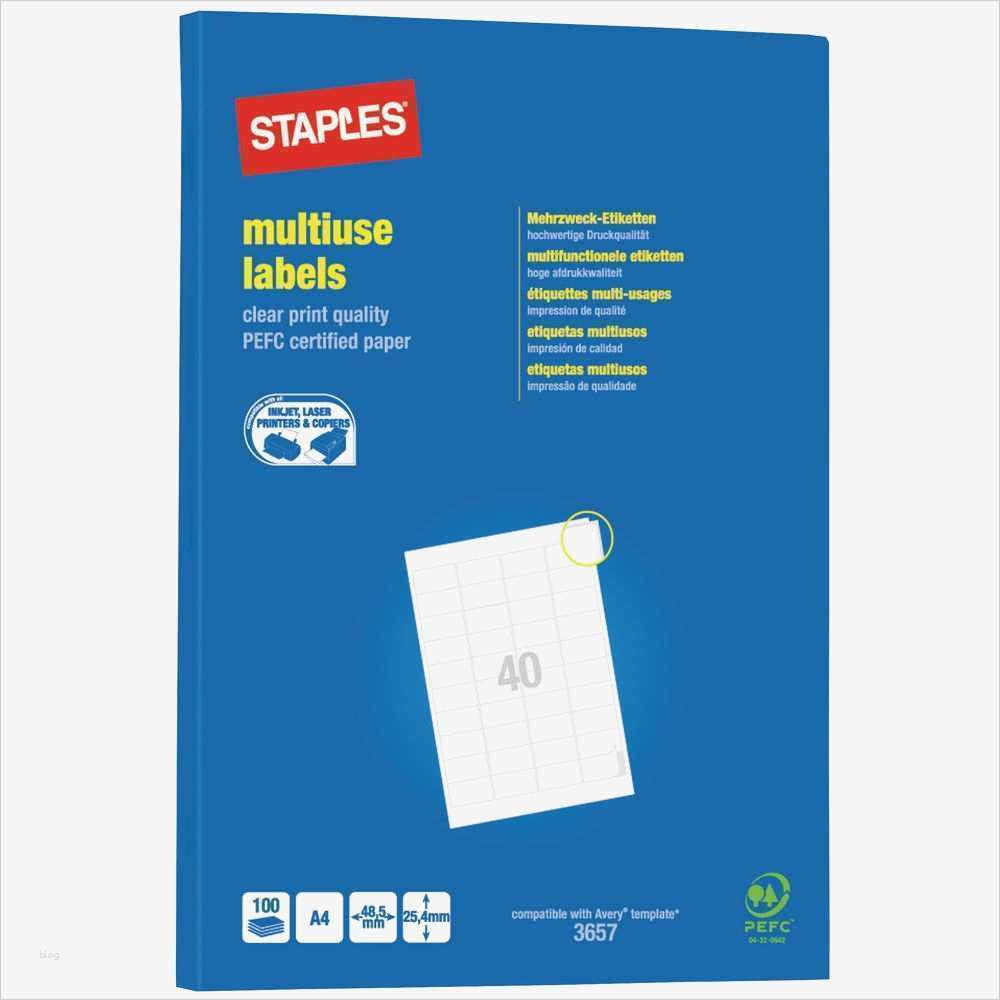 Staples Multiuse Labels Vorlage Angenehm Staples Multifunctionele