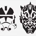 Star Wars Masken Basteln Vorlagen Cool Für Star Wars Fans Pdf Vorlagen Für Den Halloween Kürbis