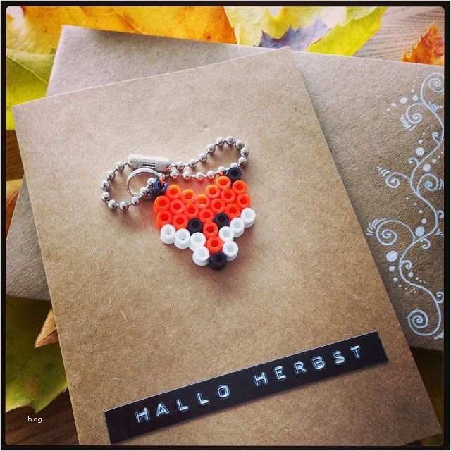 Steckperlen Vorlagen Angenehm Fuchs Schlüsselanhänger Aus Steckperlen Kinder