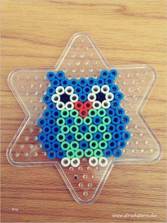 Steckperlen Vorlagen Inspiration Bügelperlen Eule Vorlage Für Schlüsselanhänger Strickstern