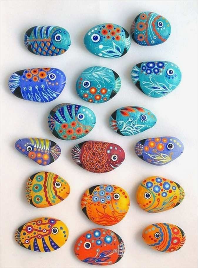 Steine Bemalen Vorlagen Gut Steine Bemalen 60 Unserer Lieblingsideen Archzine