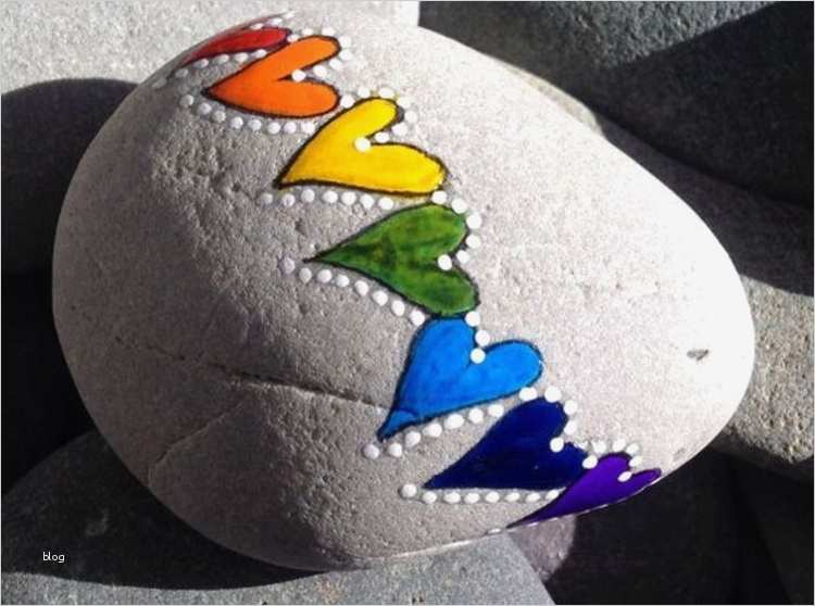 Steine Bemalen Vorlagen Hübsch Steine Bemalen 40 Ideen Für originelles Basteln Mit Steinen