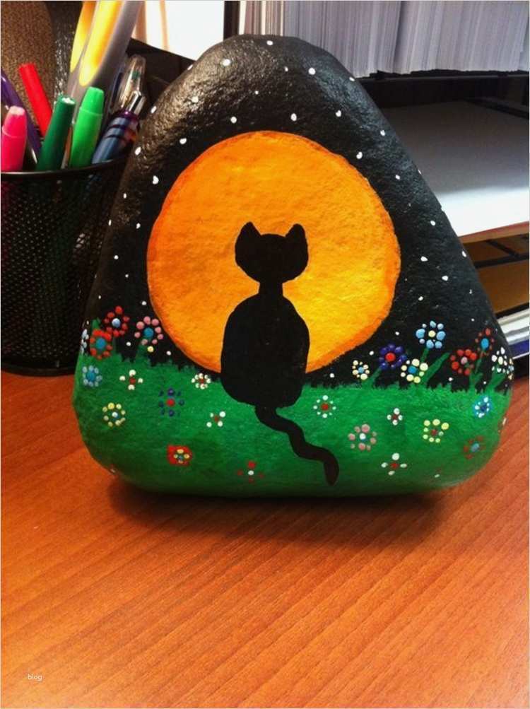 Steine Bemalen Vorlagen Inspiration Steine Bemalen 40 Ideen Für originelles Basteln Mit Steinen