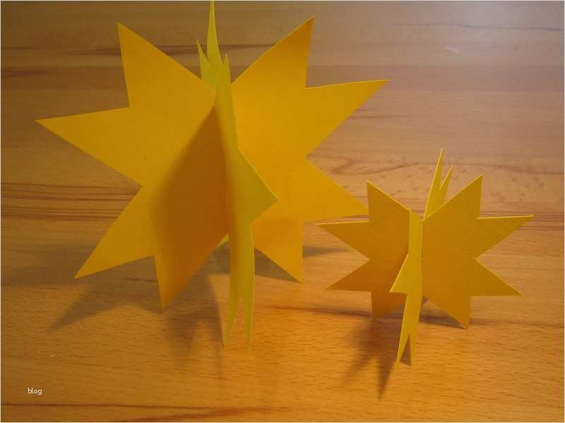Sterne Basteln Mit Kindern Vorlagen Genial Stehender Stern Kreative Sterne Aus Papier Basteln