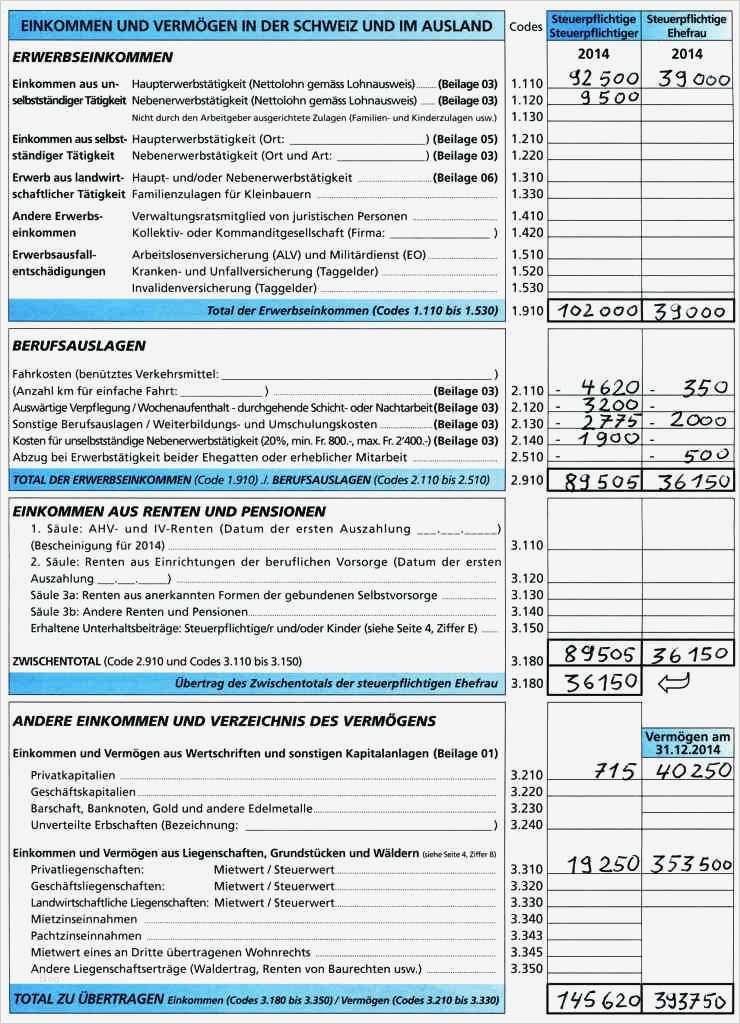 Steuererklärung 2016 Vorlage Erstaunlich Steuererklärung Ausfüllen Leicht Gemacht