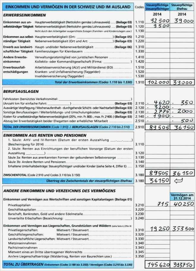 Steuererklärung 2016 Vorlage Großartig Steuererklärung Ausfüllen Leicht Gemacht