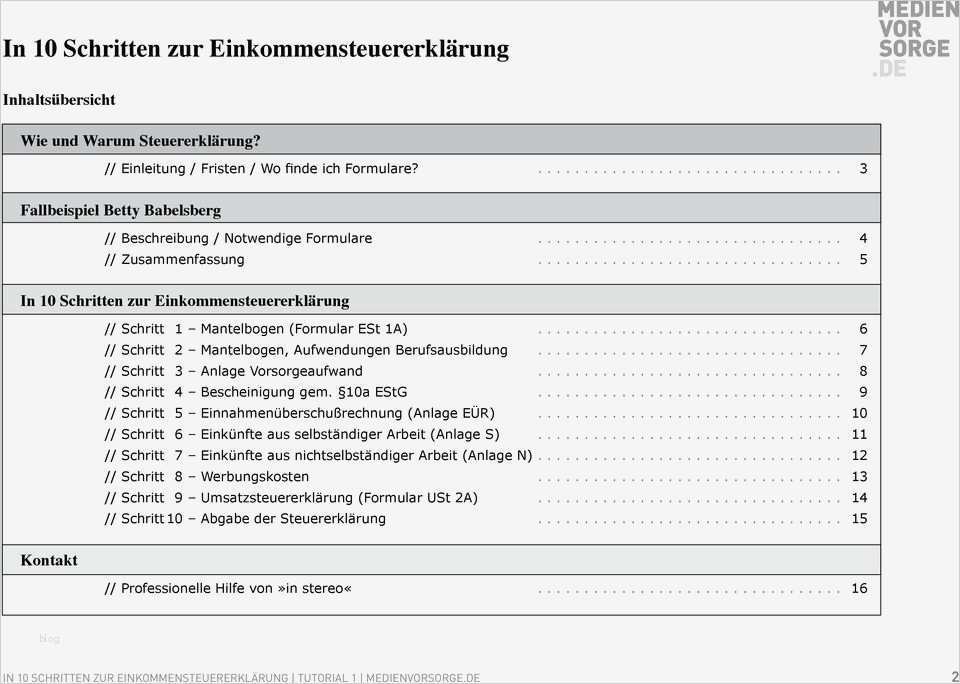 Steuererklärung Vorlage Cool Groß Steuererklärung Vorlage Zeitgenössisch