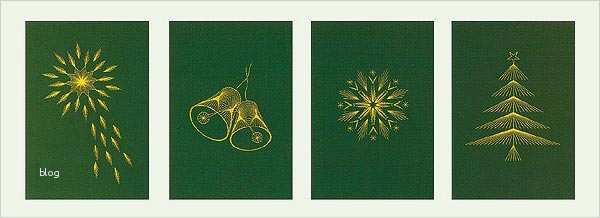 Sticken Motive Vorlagen Elegant Weihnachtskarten Mit Fadengrafik