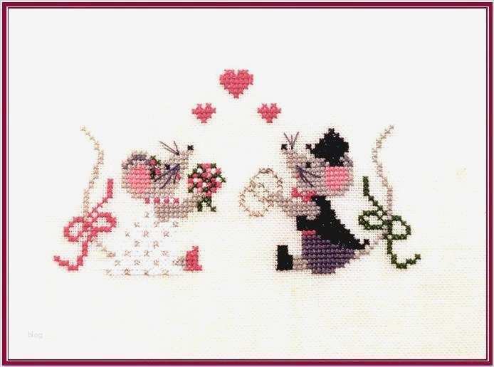 Sticken Vorlagen Luxus Hochzeitsmäuse Kreuzstich Stickvorlage Zum Sticken