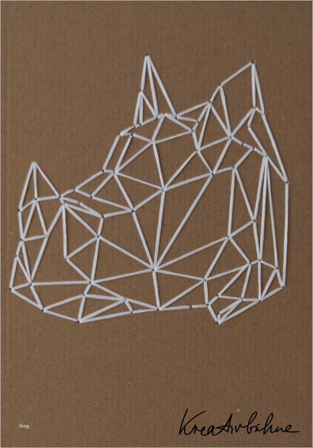 Sticken Vorlagen Luxus Wanddeko Selber Machen Die Tierkopf Trilogie Inkl