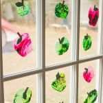 Stoff Bemalen Vorlagen Schön Apfel Basteln Für Deko Im Herbst Mit Sen