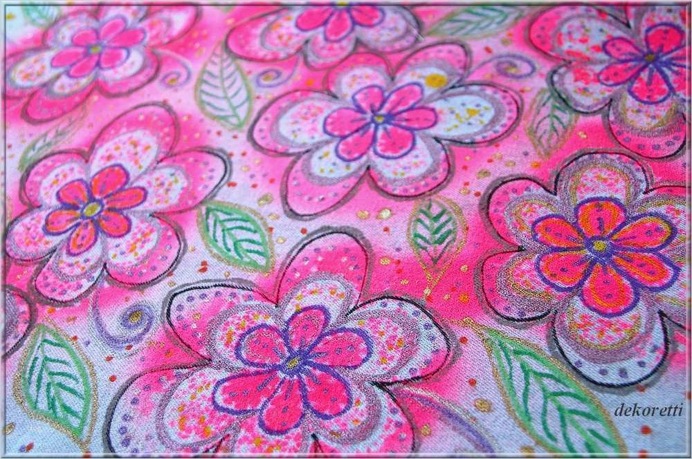 Stoff Bemalen Vorlagen Wunderbar Dekoretti´s Welt Um Stoff Bemalen Zu Können