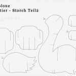 Storch Vorlage Großartig Storch Mit Baby Basteln Deko Für Babyparty