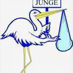 Storch Zur Geburt Vorlage Süß Bildmotive Bekanntgabe Geburt Eines Kindes