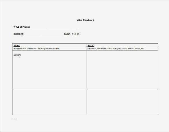 Storyboard Vorlage Word Hübsch 75 Storyboard Templates Pdf Ppt Doc Psd