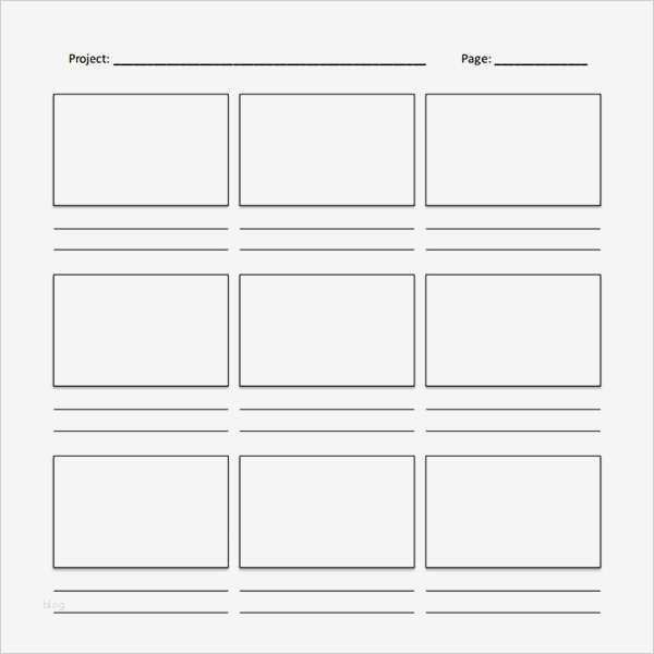 Storyboard Vorlage Word Wunderbar Sample Storyboard Template 15 Free Documents Download