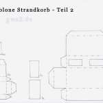 Strandkorb Basteln Vorlage Erstaunlich Strandkorb Vorlage