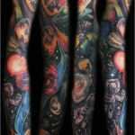 Strassstein Motive Vorlagen Großartig 30 Kosmos Tattoo Vorlagen &amp; Motive Für Ein Großartiges