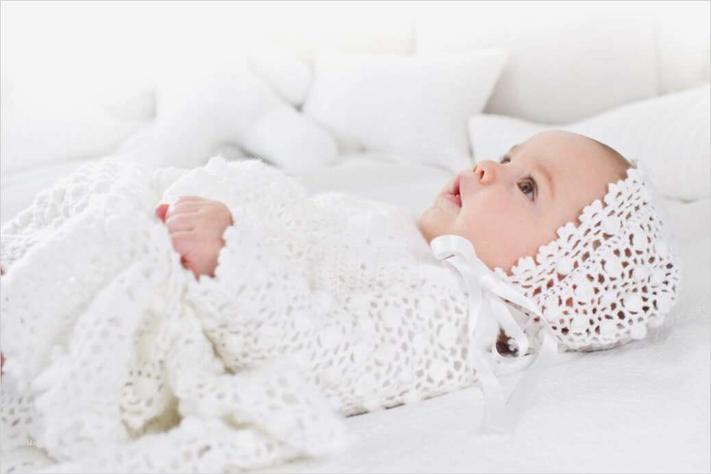 Strickanleitung Für Babysachen Vorlagen Cool Gehäkeltes Taufkleid Mit Mütze Kostenlose Häkelanleitung