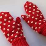 Strickanleitung Für Babysachen Vorlagen Wunderbar Herzchen Handschuhe Stricken