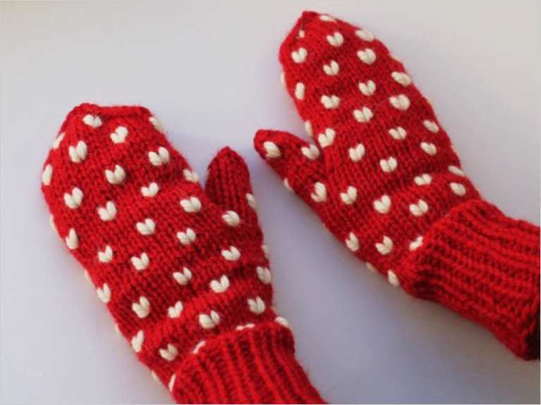 Strickanleitung Für Babysachen Vorlagen Wunderbar Herzchen Handschuhe Stricken