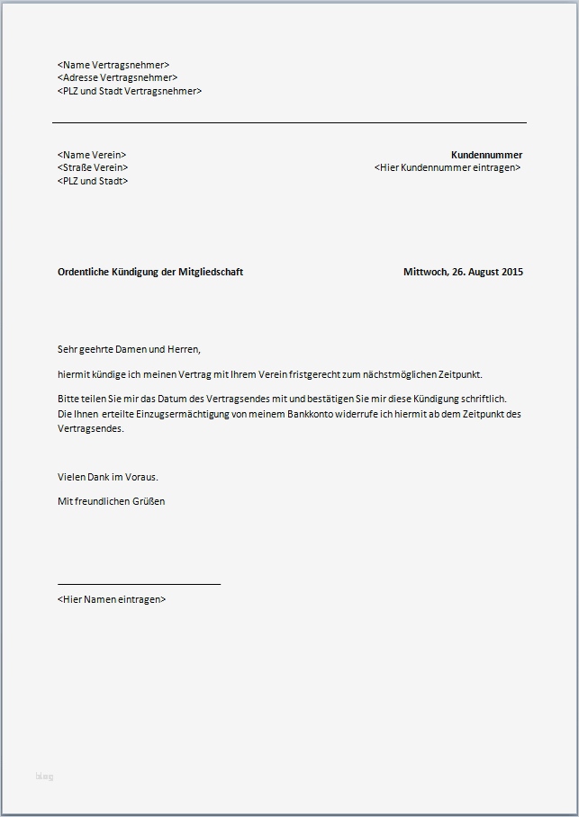 Stromanbieter Kündigen Vorlage Pdf Angenehm Kündigung Mitgliedschaft Vorlage Text Word