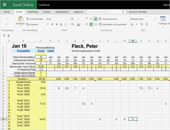 Stundenaufzeichnung Vorlage Excel Bewundernswert Add In World 3d Zeiterfassung Für Excel