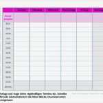 Stundenplan Vorlage Excel Fabelhaft Wochenplan Vorlage Excel Schön Stundenplan Vorlage Excel