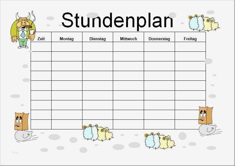 Stundenplan Vorlage Grundschule Best Of Schön Grundschule Stundenplan Vorlage Zeitgenössisch