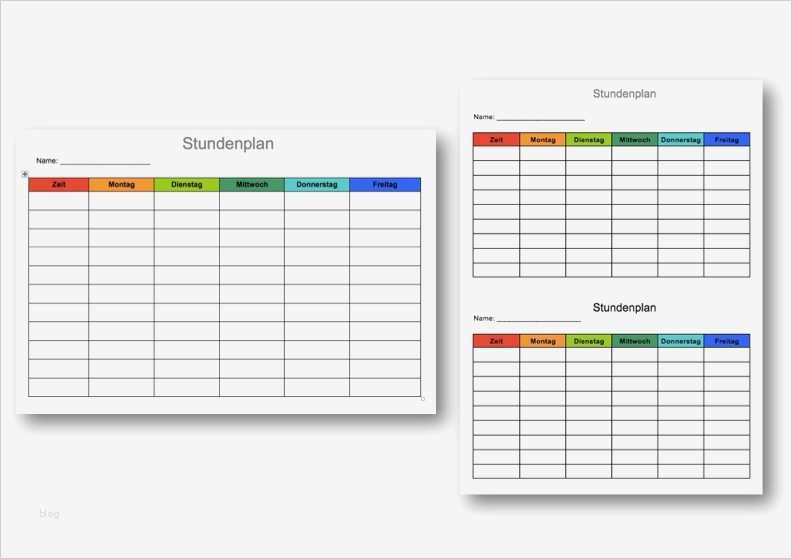 Stundenplan Vorlage Grundschule Erstaunlich Wunderbar Grundschule Stundenplan Vorlage Ideen