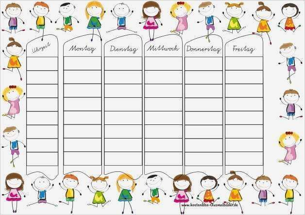 Stundenplan Vorlage Grundschule Großartig Schön Grundschule Stundenplan Vorlage Zeitgenössisch